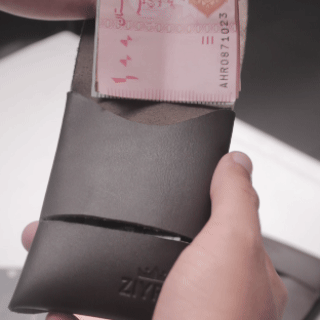 Ziyric Urban Fold Wallet-100% Genuine Leather