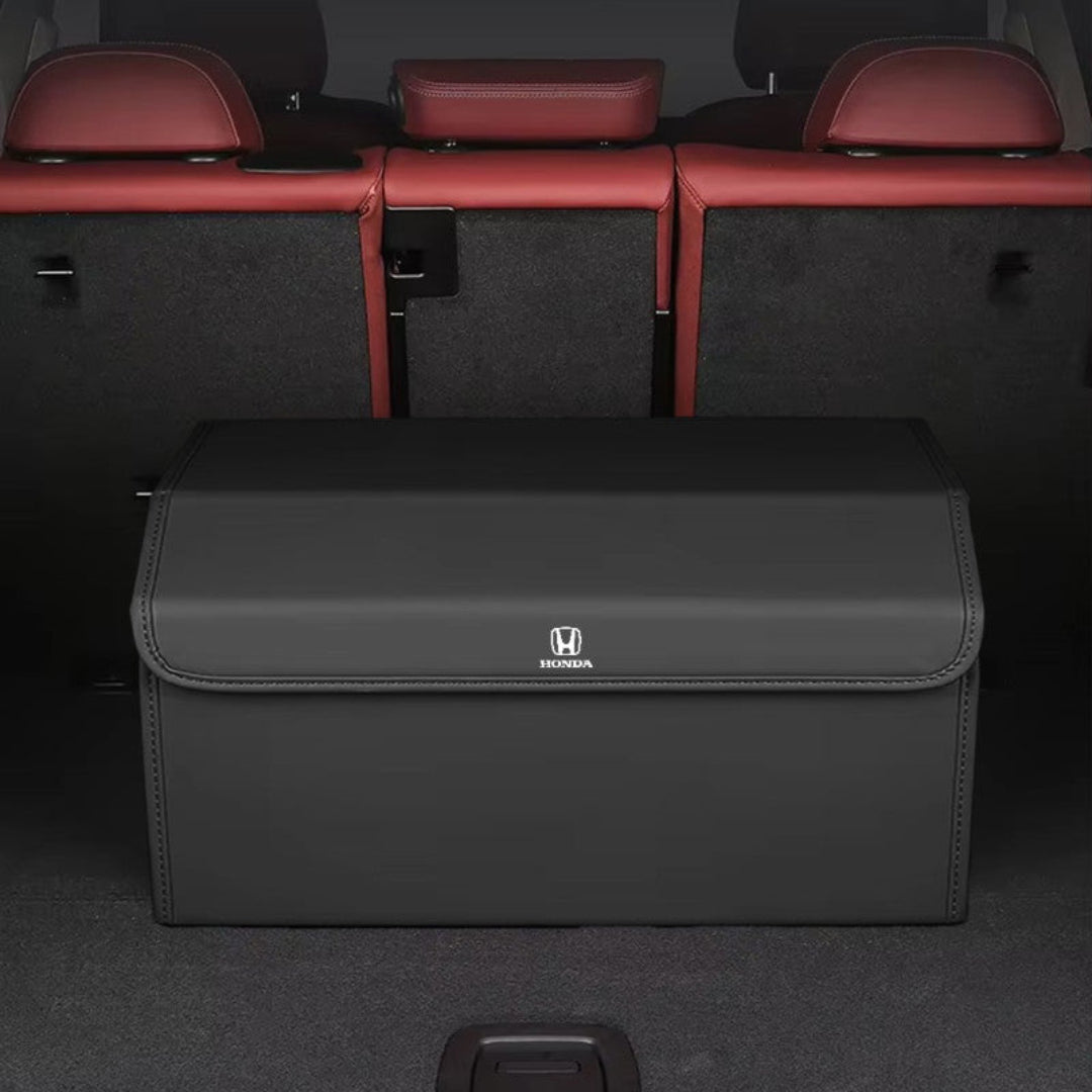 Foldable Car Trunk Organizer With 3 Compartments For Toyota Honda Suzuki Kia Hyundai & More Brands