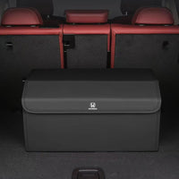 Thumbnail for Foldable Car Trunk Organizer With 3 Compartments For Toyota Honda Suzuki Kia Hyundai & More Brands