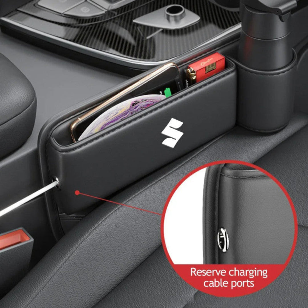 Multi Function Car Seat Gap Storage Box For Toyota, Suzuki, Honda, Kia, Hyundai & More