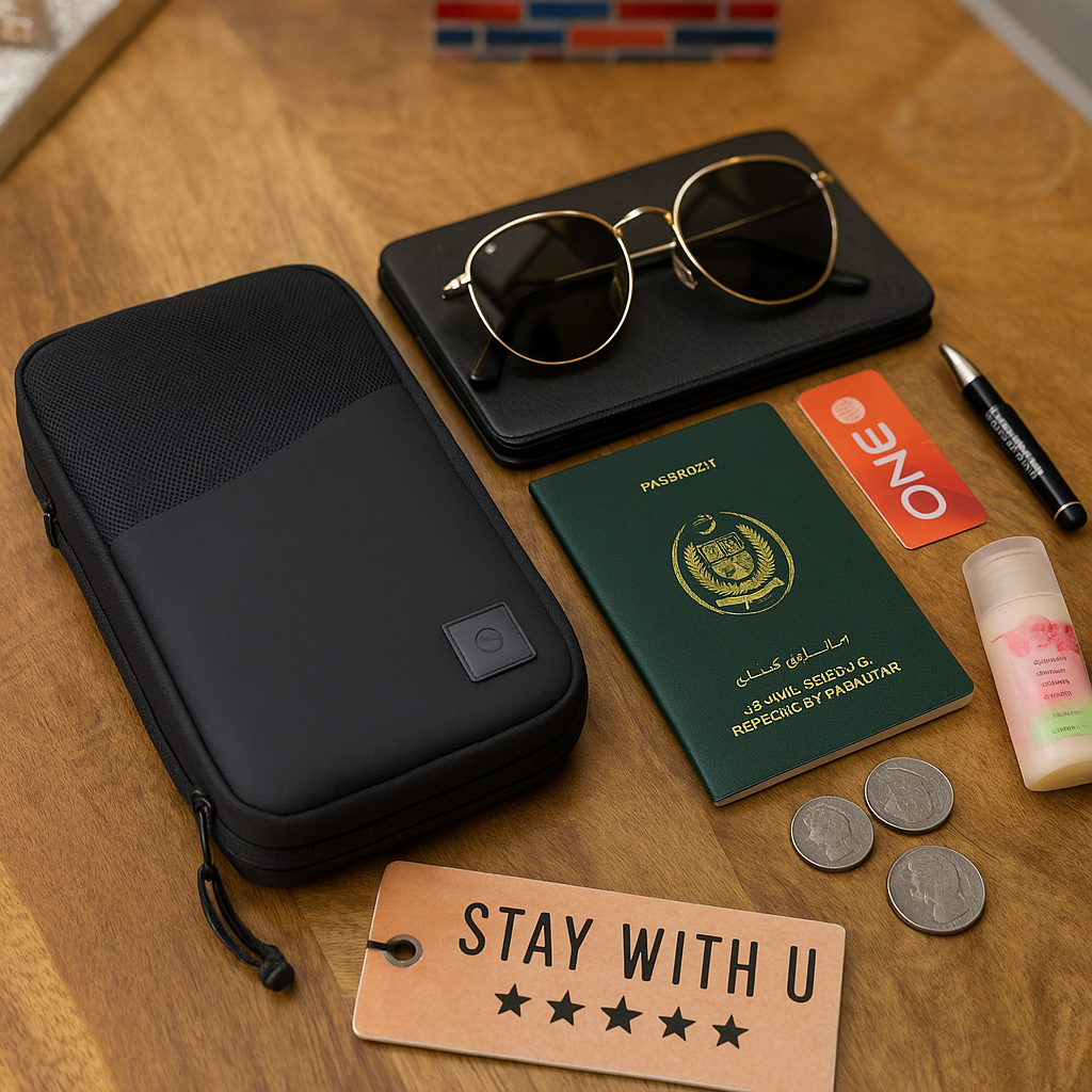 Travel Mate Passport Pouch Bag