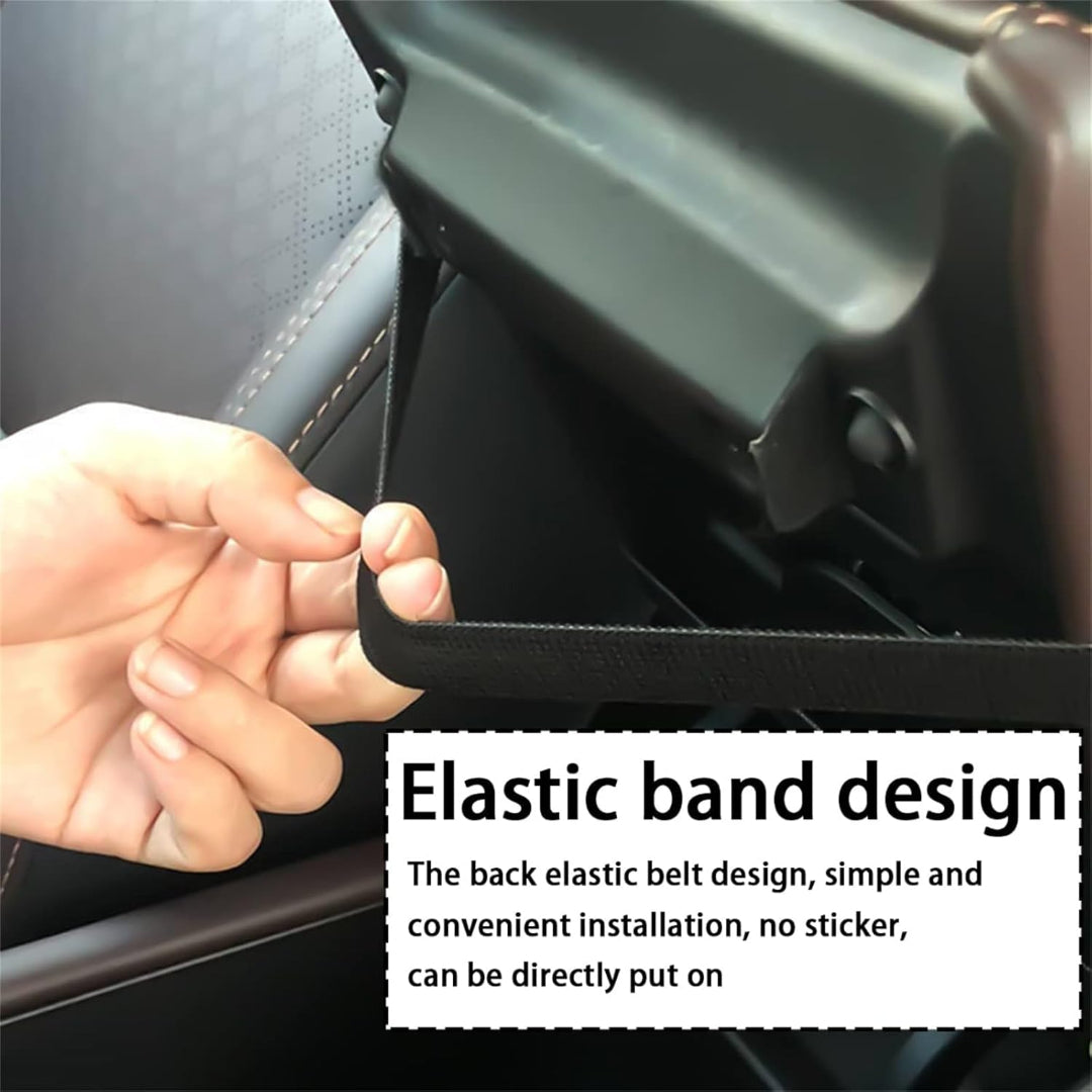 Car Armrest Cushion With Tissue Box & Storage Pocket For Toyota Honda Suzuki Kia Hyundai & More