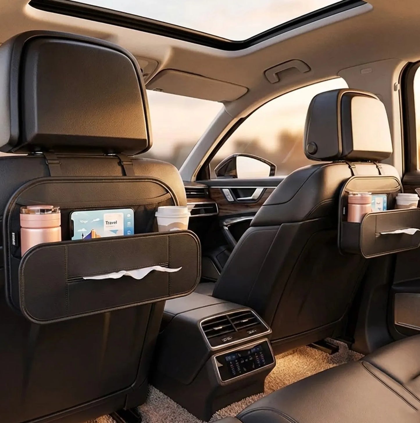 Car Backseat Hanging Storage Organizer