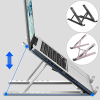 Thumbnail for Folding Adjustable Aluminum Laptop Stand