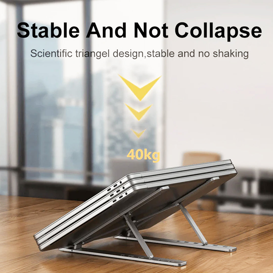 Folding Adjustable Aluminum Laptop Stand