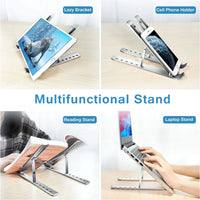 Thumbnail for Folding Adjustable Aluminum Laptop Stand
