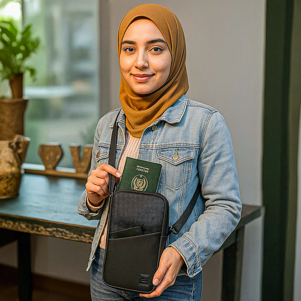 Travel Mate Passport Pouch Bag