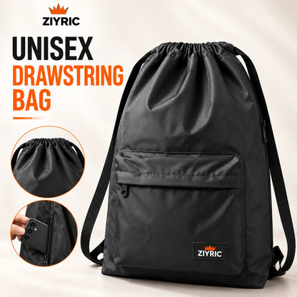 ZIYRIC Unisex Drawsting Backpack
