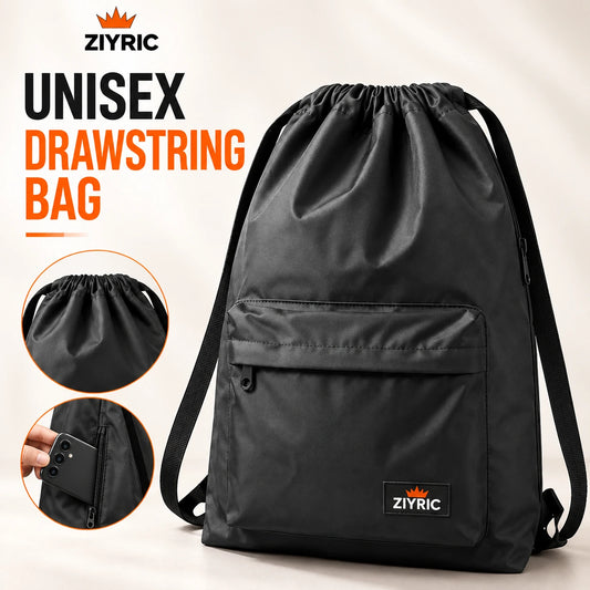 ZIYRIC Unisex Drawsting Backpack