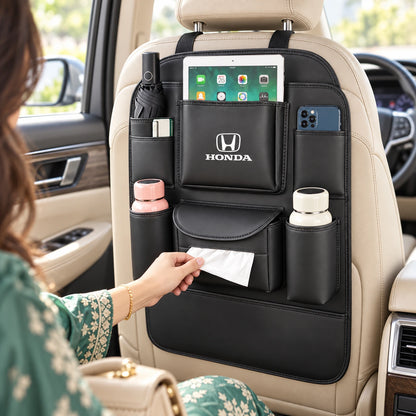 Multi Function Car Back Seat Organizer For Toyota Honda Suzuki Kia Hyundai & More