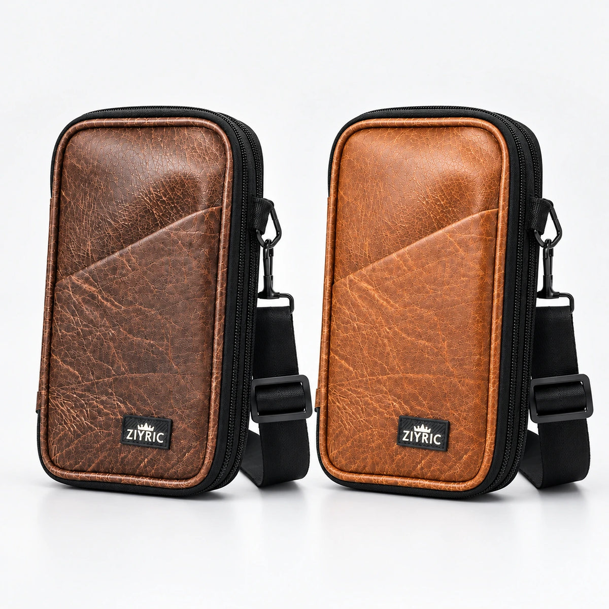 Ziyric Travel Mate Passport Pouch Bag Genuine Leather