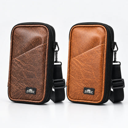 Ziyric Travel Mate Passport Pouch Bag Genuine Leather