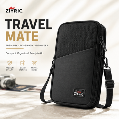 Ziyric Travel Mate Passport Pouch Bag