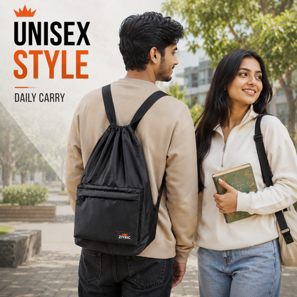 ZIYRIC Unisex Drawsting Backpack