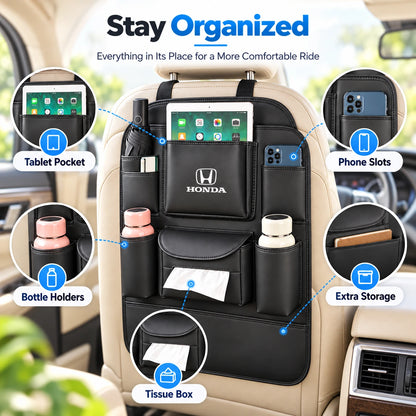 Multi Function Car Back Seat Organizer For Toyota Honda Suzuki Kia Hyundai & More