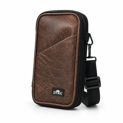 Ziyric Travel Mate Passport Pouch Bag Genuine Leather