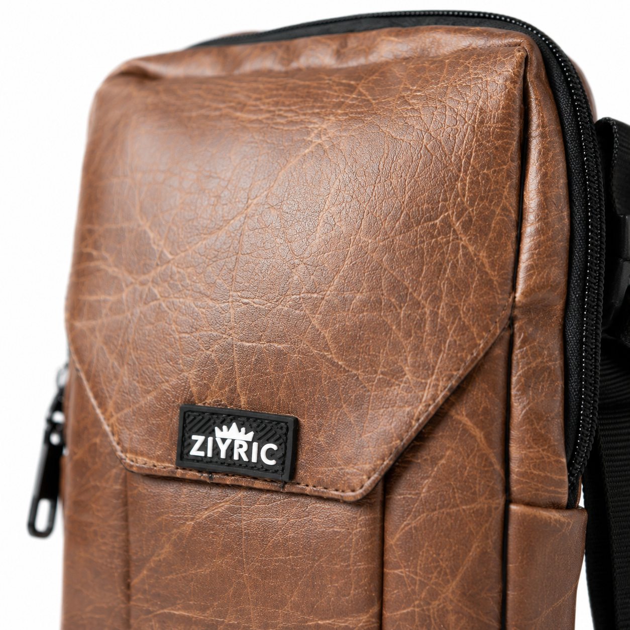 Ziyric Crossbody Shoulder Bag- Genuine Leather