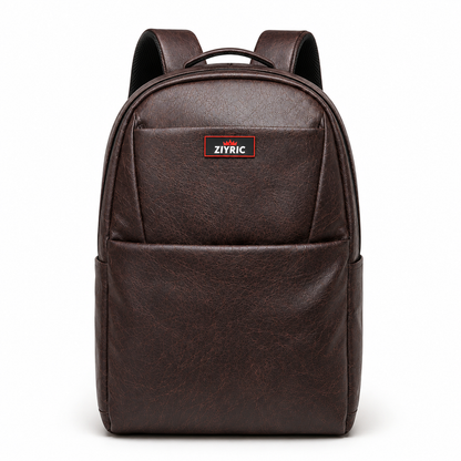 ZIYRIC Premium Leather Backpack