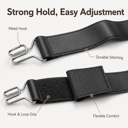 Premium Elastic Waist Buckle (1 Pair - 2 Pieces)