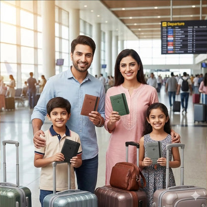 Ziyric Portable travel passport holder