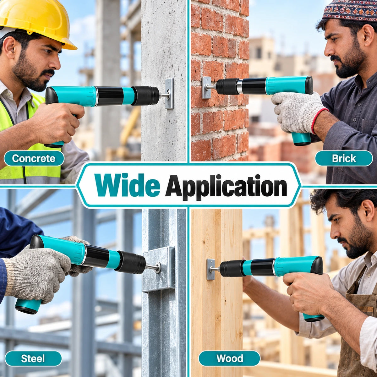 Concrete Nail Gun Kit