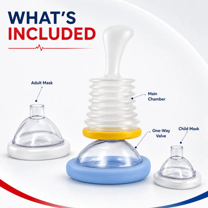 Portable Anti Choking Rescue Device Relief Kit