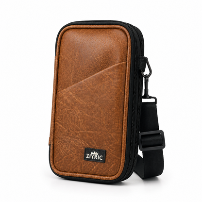 Ziyric Travel Mate Passport Pouch Bag Genuine Leather