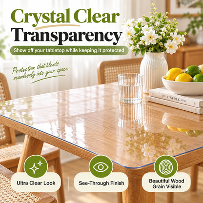 Transparent Waterproof Table & Furniture Protection Sheet