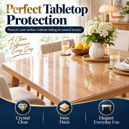 Transparent Protective & Waterproof Sheet 1mm Thickness