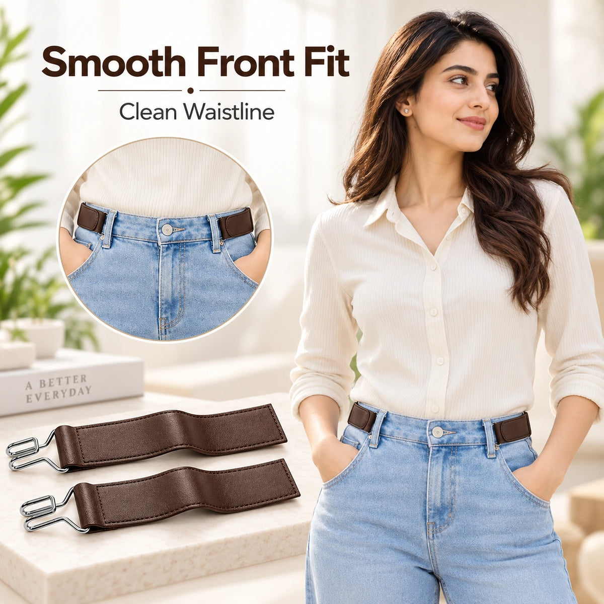 Premium Waist Buckle (1 Pair - 2 Pieces)