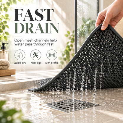Non-Slip Drainage PVC Mat