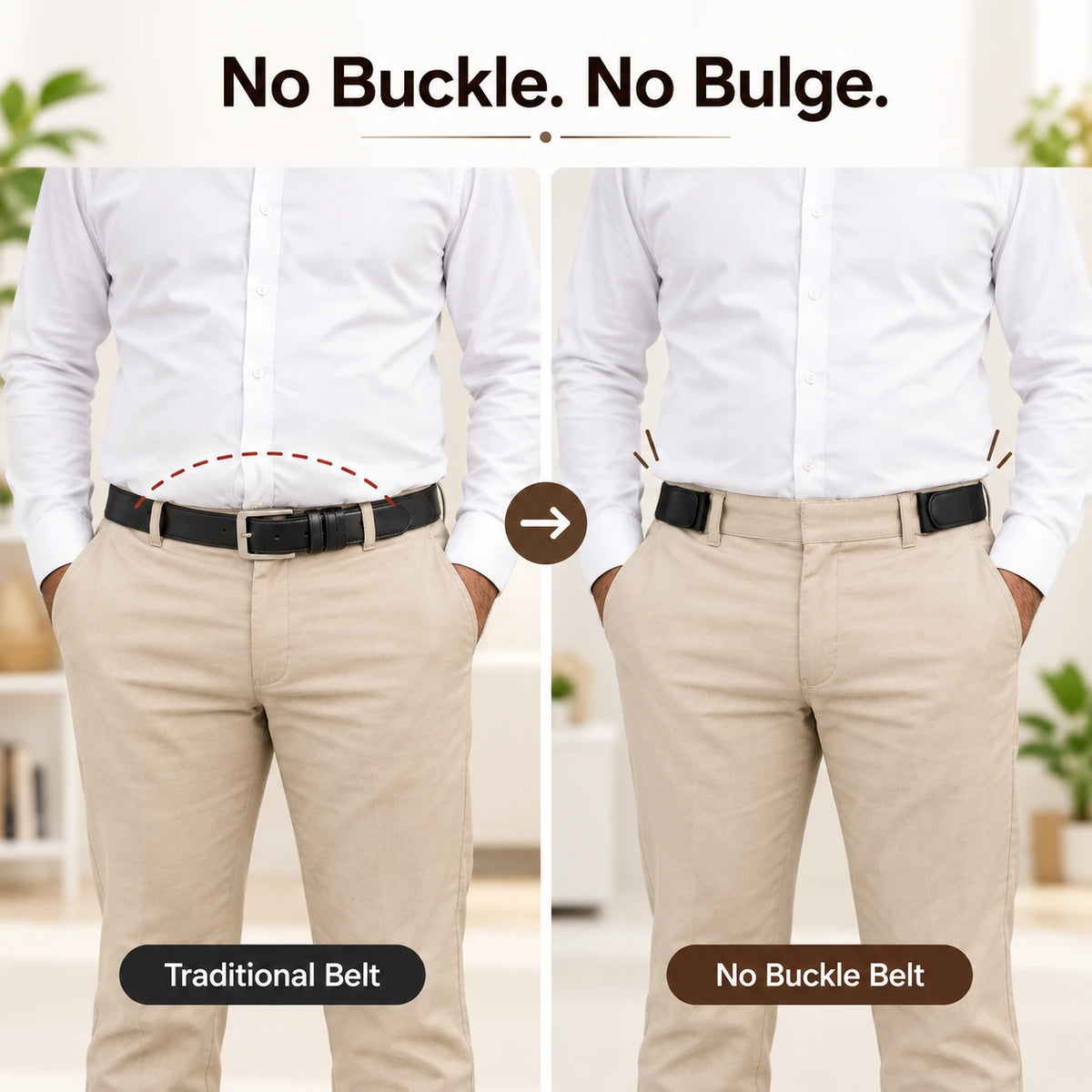 Premium Waist Buckle (1 Pair - 2 Pieces)