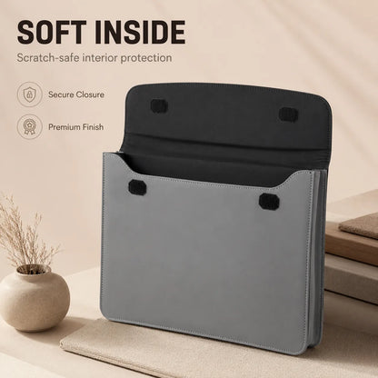 Professional PU Leather Laptop Sleeve