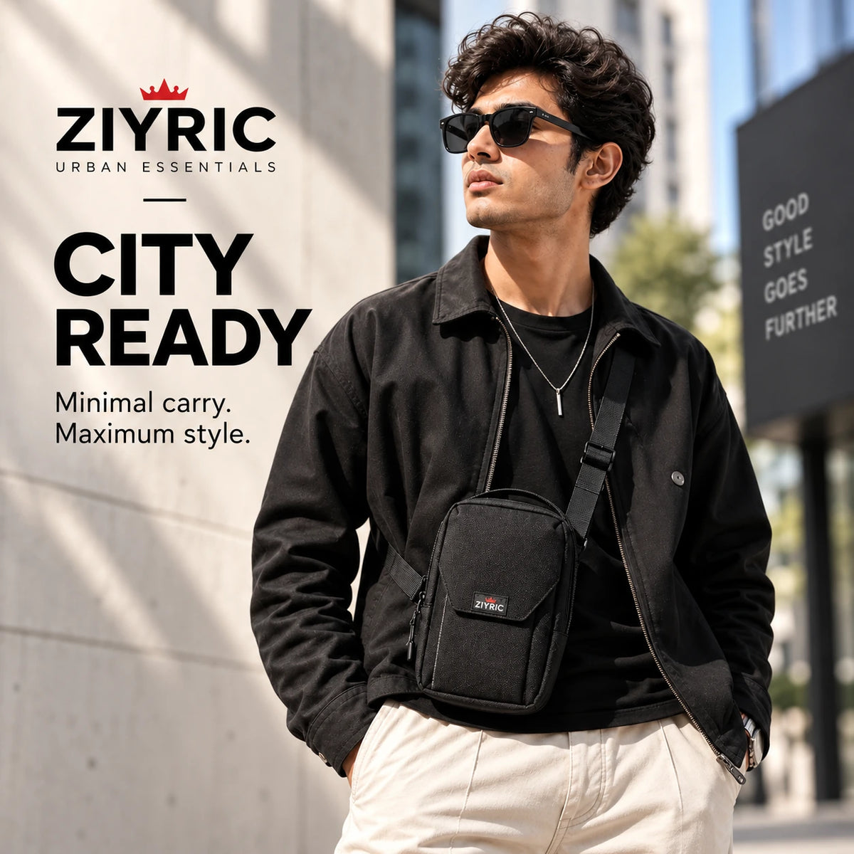 Ziyric Crossbody Shoulder Bag