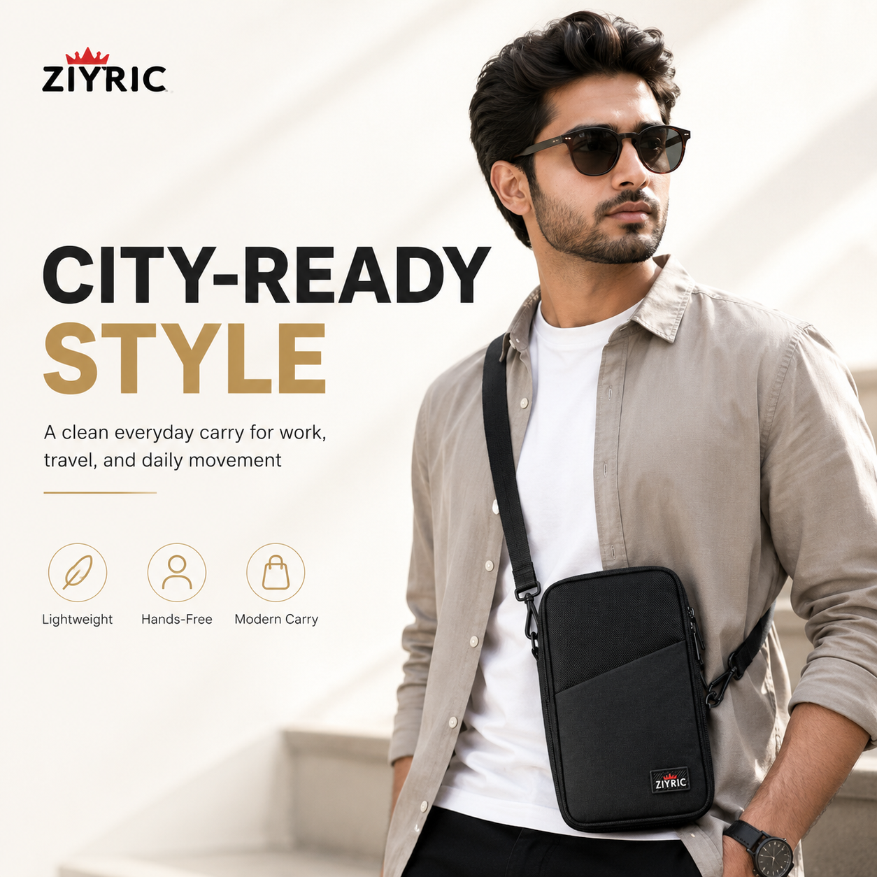 Ziyric Travel Mate Passport Pouch Bag