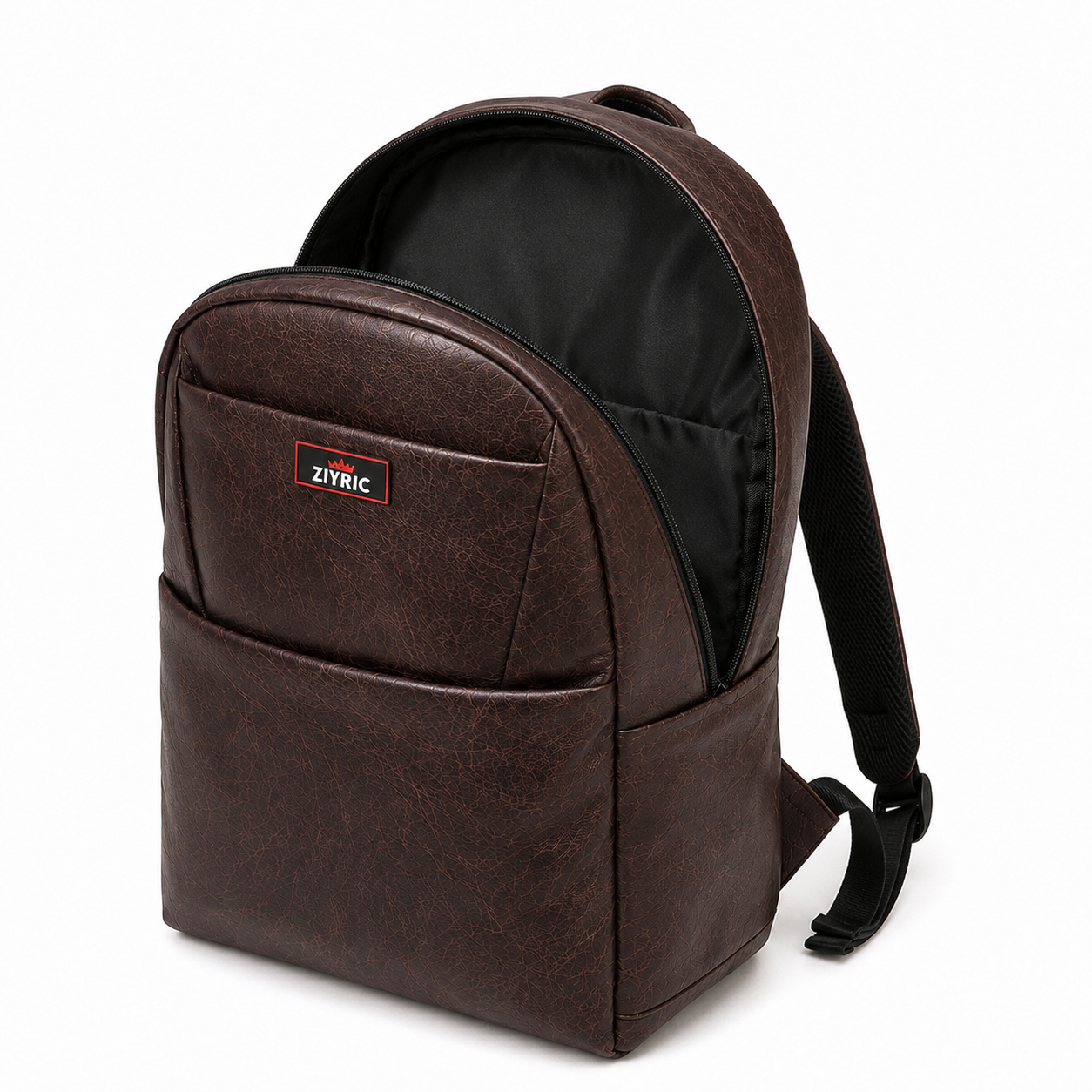ZIYRIC Premium Leather Backpack