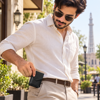 ZIYRIC Urban Slim Wallet-100% Genuine Leather