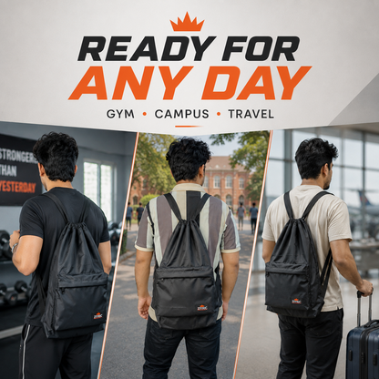 ZIYRIC Unisex Drawsting Backpack