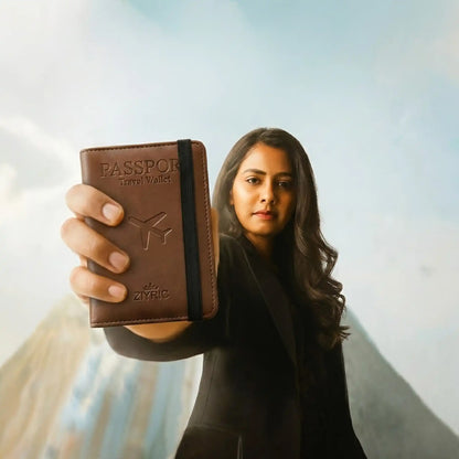 Ziyric Portable travel passport holder