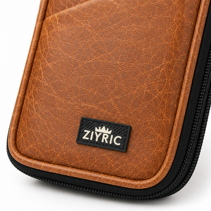 Ziyric Travel Mate Passport Pouch Bag Genuine Leather