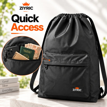 ZIYRIC Unisex Drawsting Backpack
