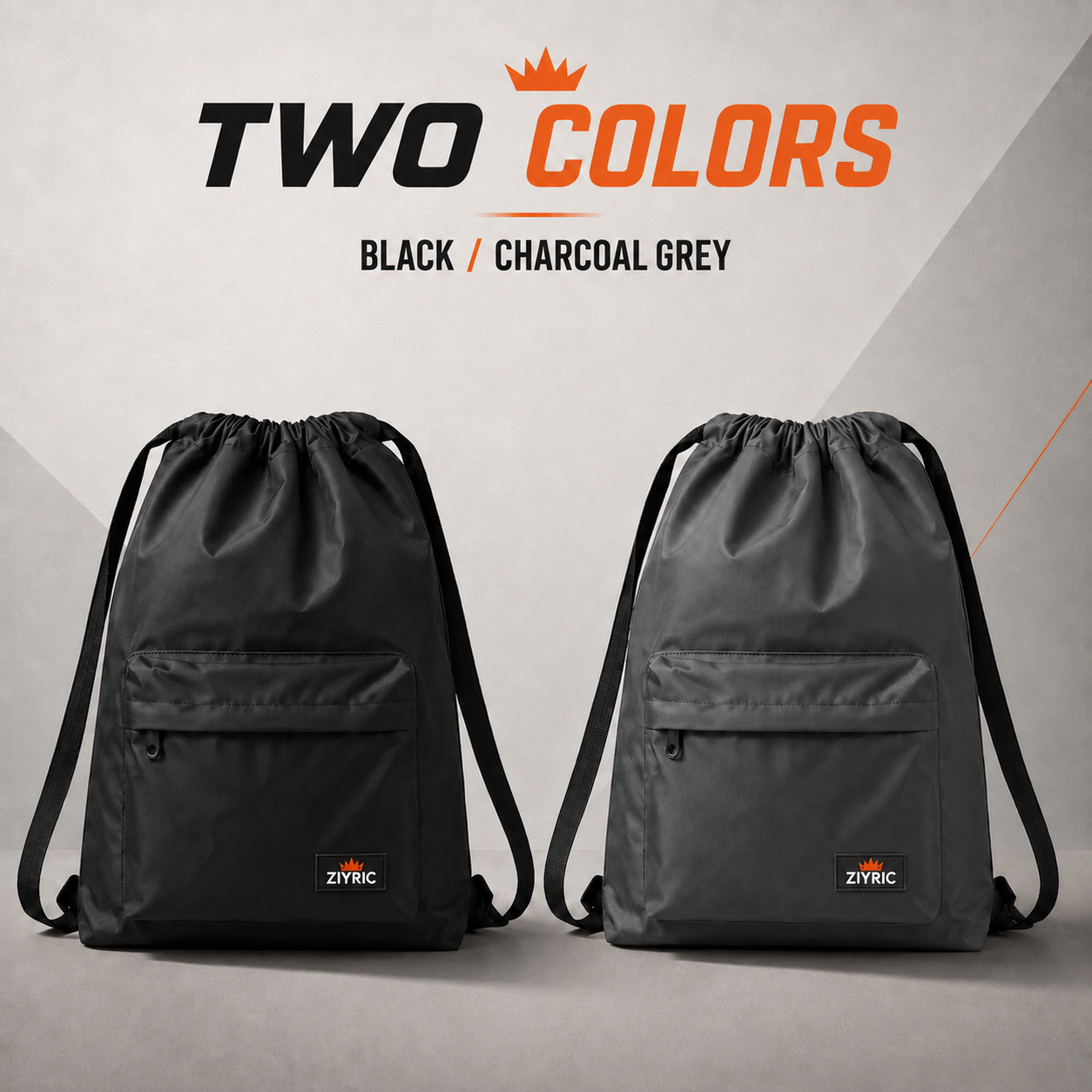 ZIYRIC Unisex Drawsting Backpack