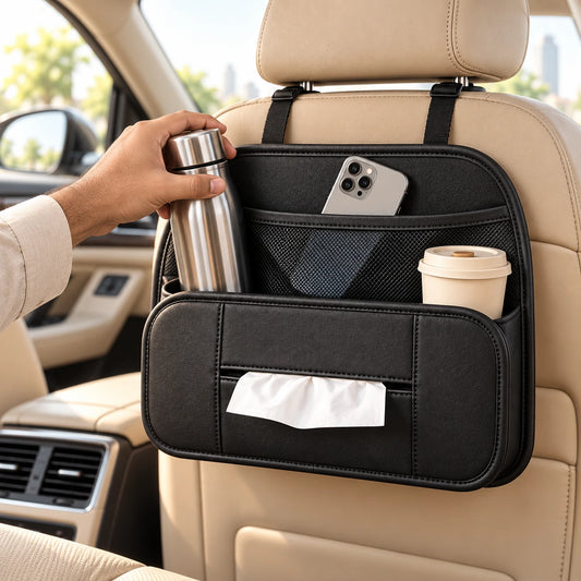 Car Backseat Hanging Storage Organizer