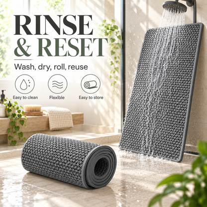 Non-Slip Drainage PVC Mat