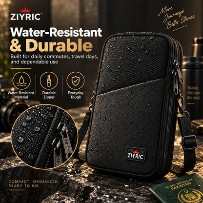 Ziyric Travel Mate Passport Pouch Bag