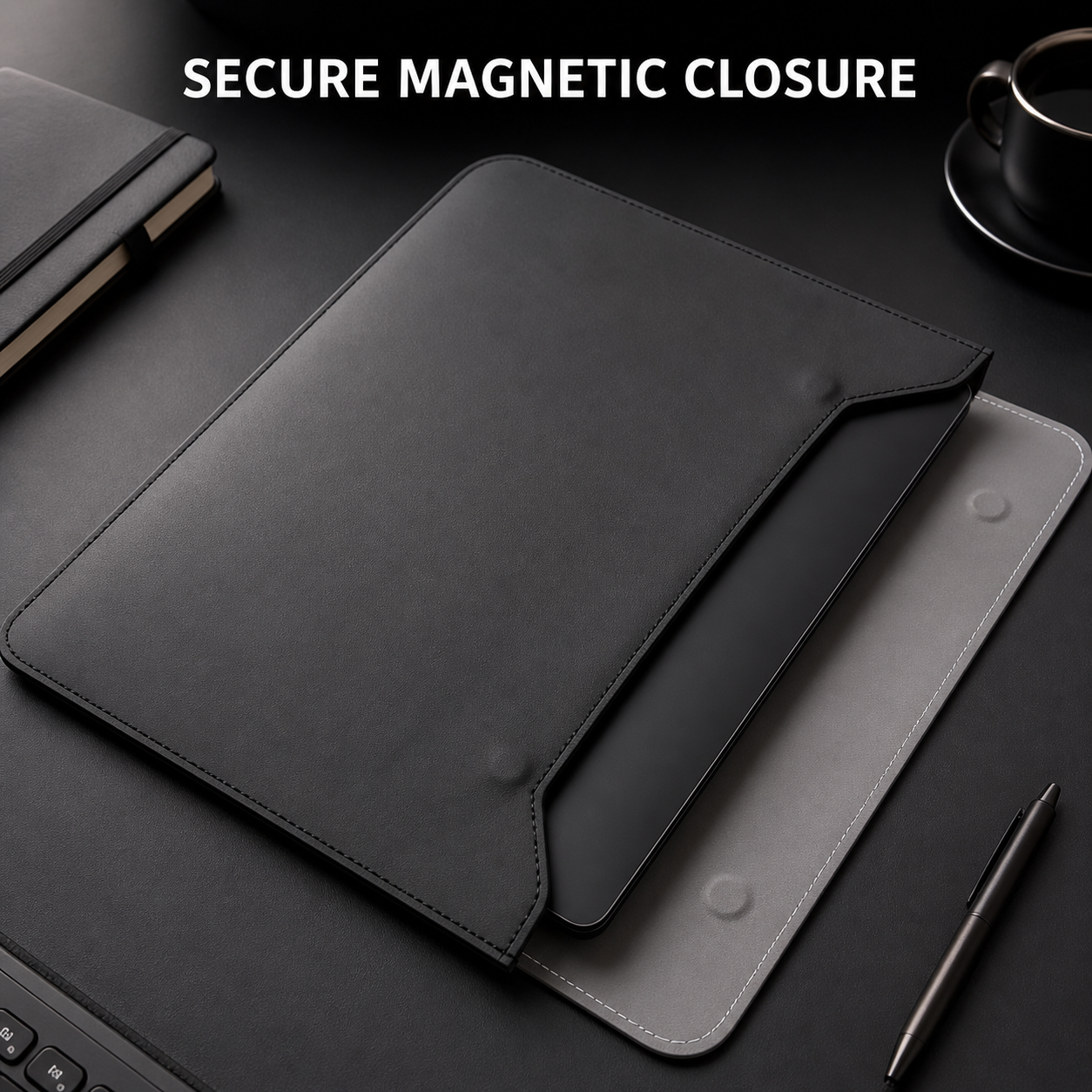 Professional PU Leather Laptop Sleeve