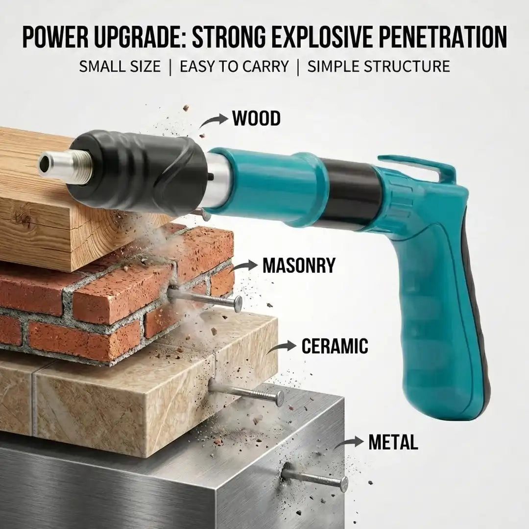 Concrete Nail Gun Kit