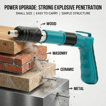 Concrete Nail Gun Kit