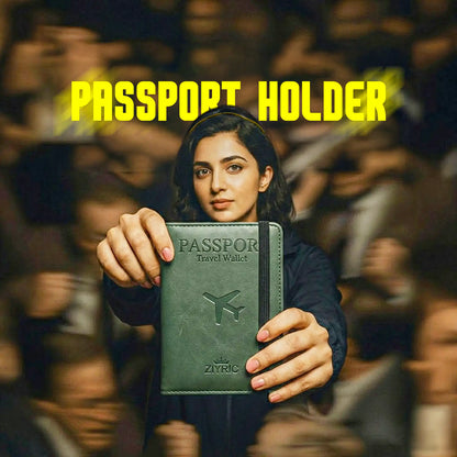 Ziyric Portable travel passport holder