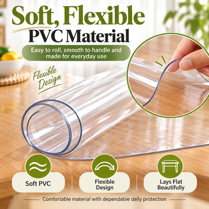 Transparent Waterproof Table & Furniture Protection Sheet